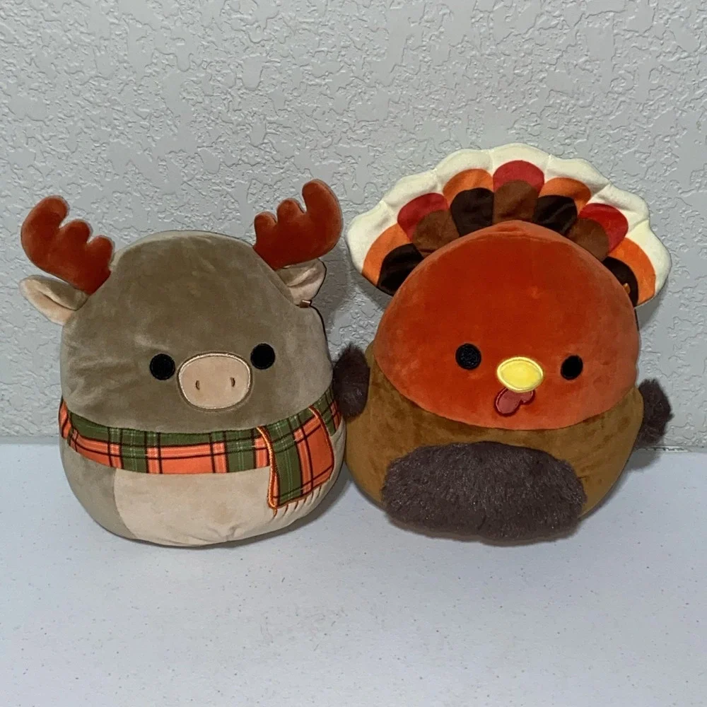 Squishmallows Lot of 10 Christmas Easter Thanksgiving Hello Kitty 8